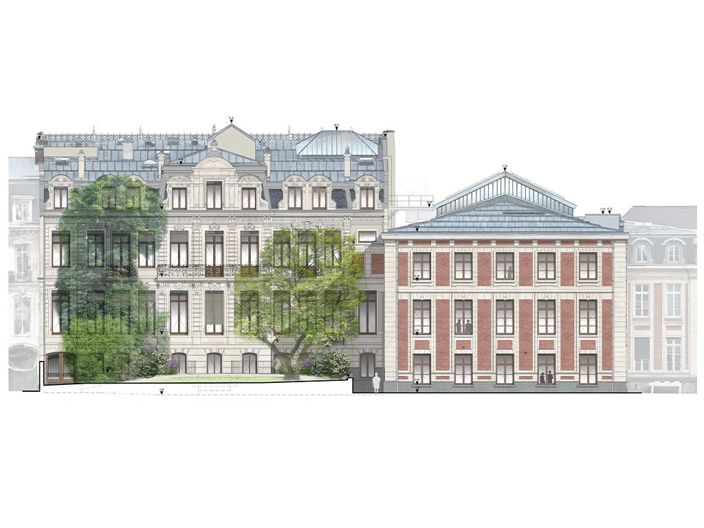 BATIMENT D'ADMINISTRATION PUBLIQUE À LILLE