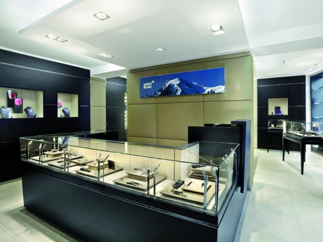 MONT BLANC, Extension et aménagement de la boutique Montblanc à Lille