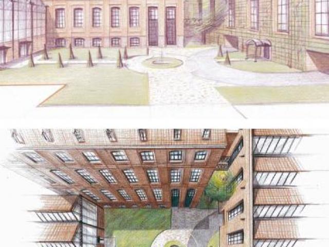 LOGEMENTS ET BUREAUX HQE - Restructuration maison de maitre et anciens entrepots