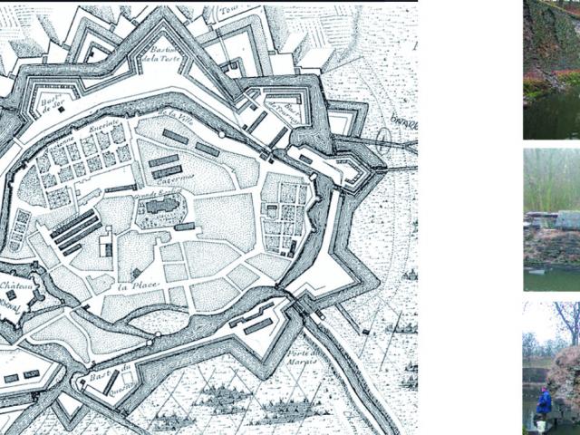 VILLE FORTIFIEE - RESTAURATION DES FORTIFICATIONS - CONDE SUR ESCAUT