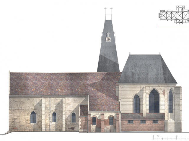 Église Saint-Denis de  Bailleul-le-Soc